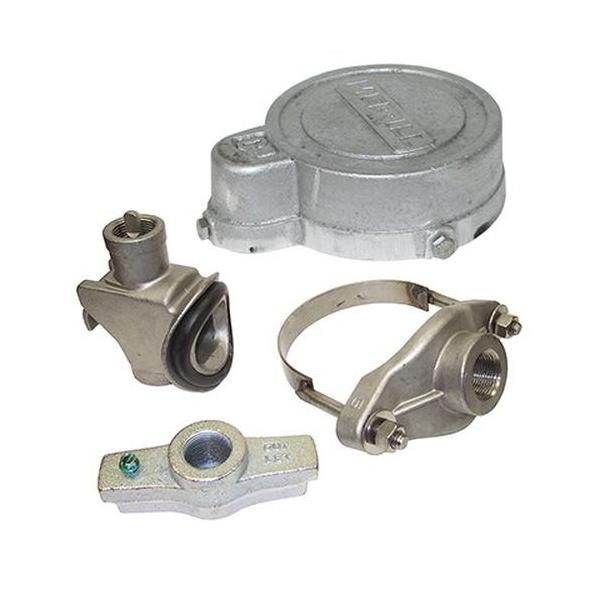 Merrill SMCK514VC SMCK 5" x 1-1/4" Stainless Steel Pitless Kit w/ VC Series Well Vent Cap