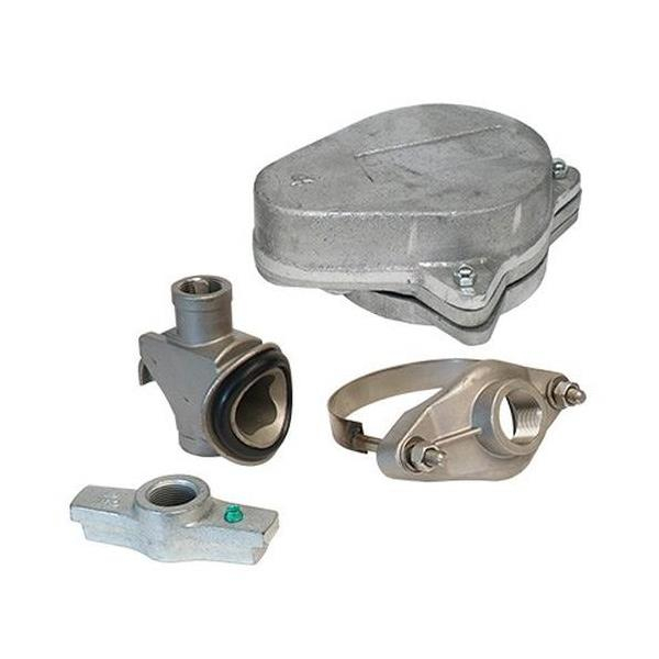 Merrill SMCK514WCOS SMCK 5" x 1-1/4" Stainless Steel Pitless Kit w/ WCO Series Well Watertight Cap