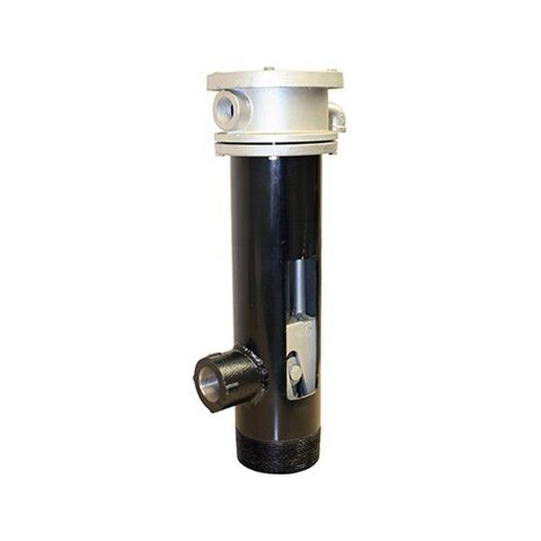Merrill SP401WC SP400 Series 4" Pitless Unit w/ WC Series Watertight Cap, 1' Bury Depth, 1-1/4" Drop Pipe & Discharge