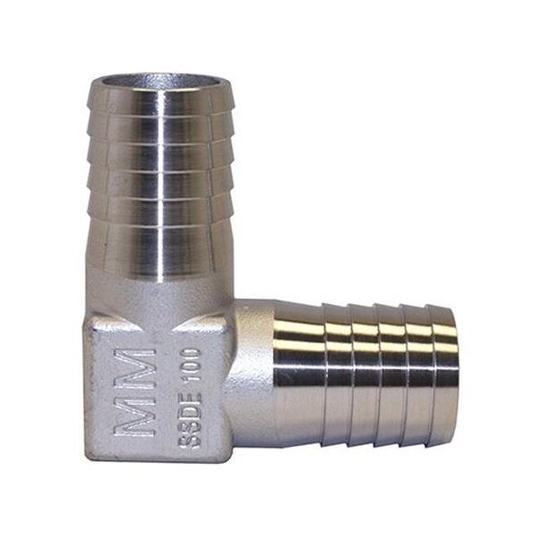 Merrill SSDE100 1" x 1" Stainless Steel Elbow