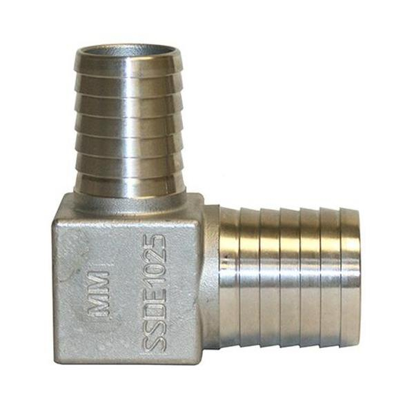 Merrill SSDE1025 1" x 1-1/4" Stainless Steel Elbow