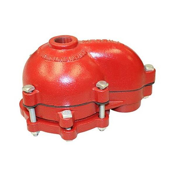 Merrill WCB400 WCB Series 4" Sanitary Watertight Well Cap, 1-1/2" Conduit, 1" Vent