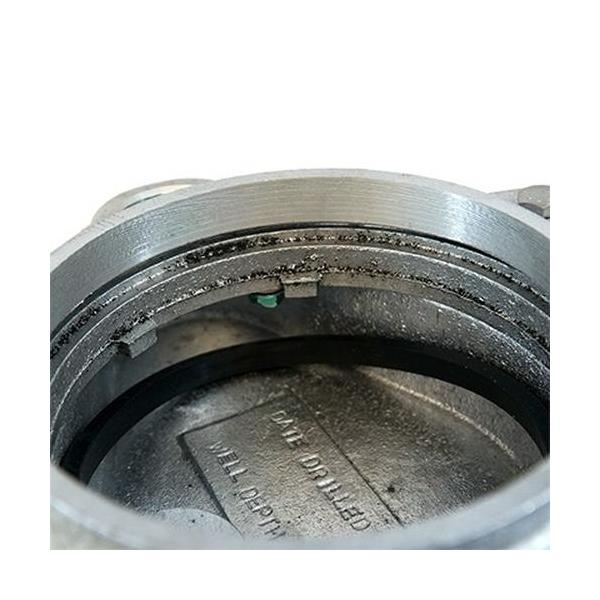 Merrill WCOG600 WCO Series 6" x 6-5/8" Aluminum Cap w/ Grounding Screw, Terminal Lugs & 1" PVC Nipple, 3/4" Vent