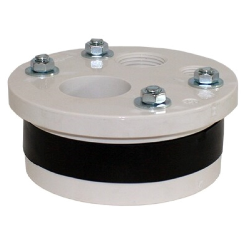 Merrill WS500125P 5" x 1-1/4" WS Series Plastic Well Seal Solid Top Plate
