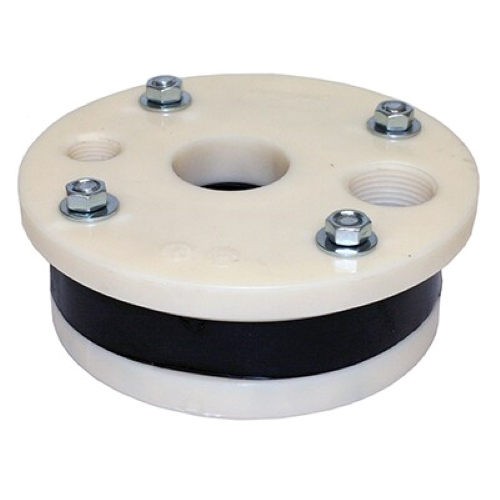 Merrill WS600125P 6" x 1-1/4" WS Series Plastic Well Seal Solid Top Plate
