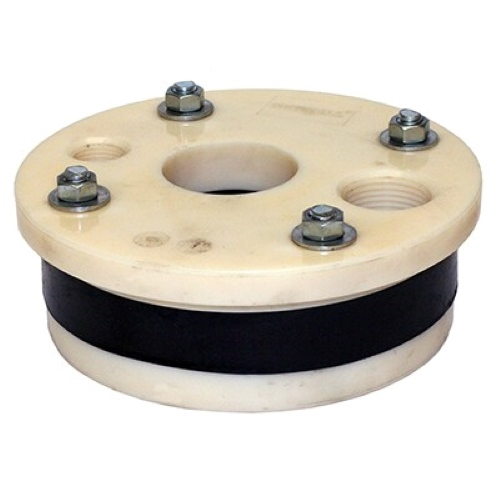Merrill WS600150P 6" x 1-1/2" WS Series Plastic Well Seal Solid Top Plate