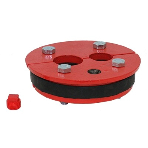 Merrill WS622510 6-1/4" x 1-1/4" x 1" WS Series Well Seal Double Drop Pipe
