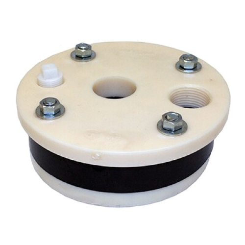 Merrill WS625100P 6-1/4" x 1" WS Series Plastic Well Seal Solid Top Plate