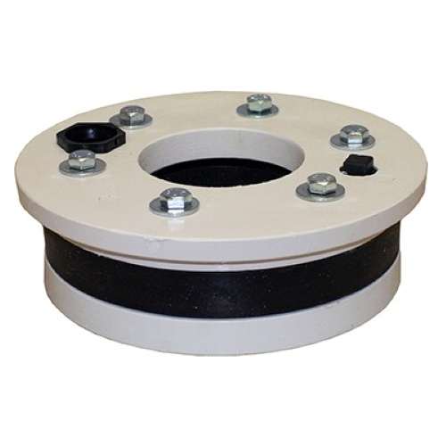 Merrill WS800300P 8" x 3" WS Series Plastic Well Seal Solid Top Plate