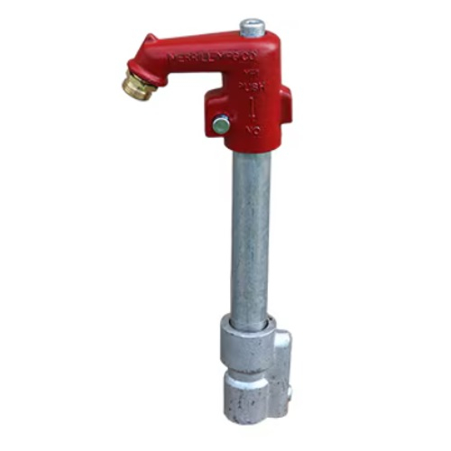 Merrill Y17501 Y-1 Self-Closing Frost-Proof Yard Hydrant, 3/4 Inlet, 1 ft Bury Depth