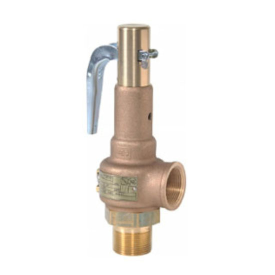 Midwest Control 19MHG-300 1-1/2" x 2 Safety Valve 300 PSI 4798 SCFM