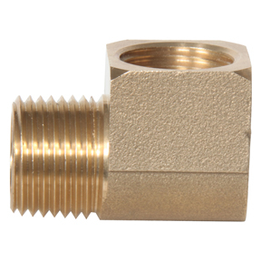 Midwest Control 23400X8 Brass 90 Degree Street Elbow 1/2 MPT x 1/2 FPT