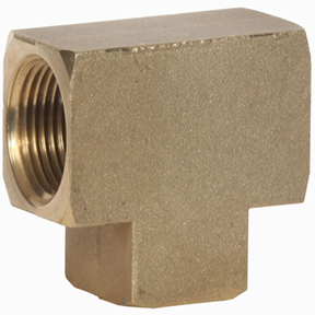 Midwest Control 23700X12 3/4 FPT Brass Pipe Tee
