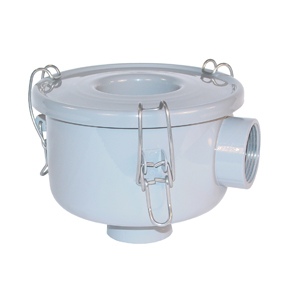 Midwest Control CSL-842-100HC 1" FPT Vacuum Filter 35 SCFM 2 Micron Paper Element