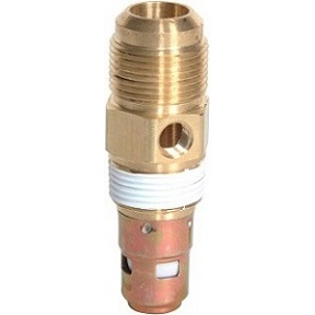 Midwest Control CTF5050TT 1/2 JIC Flare x 1/2 MPT In-Tank Check Valve Double Tap