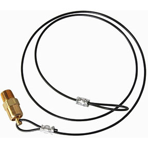 Midwest Control DM25 1/4 Drain Cock w/Pull Cord 36" Cable