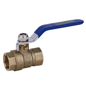Midwest Control F600-100 1" FPT Brass Ball Valve 600 PSI CWP