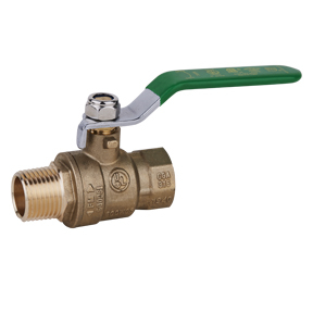 Midwest Control MBB-75NL 3/4 MPT x FPT Brass Ball Valve 600 PSI CWP Lead-Free