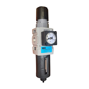 Midwest Control MCWB08B-25DBG 1/4 73 SCFM Filter Rel. Regulator 5M Element 0-125 PSI
