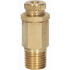 Midwest Control PR25-007 1/4 Adjustable Pressure Relief Valve Without Dry Seal 10-60 PSI