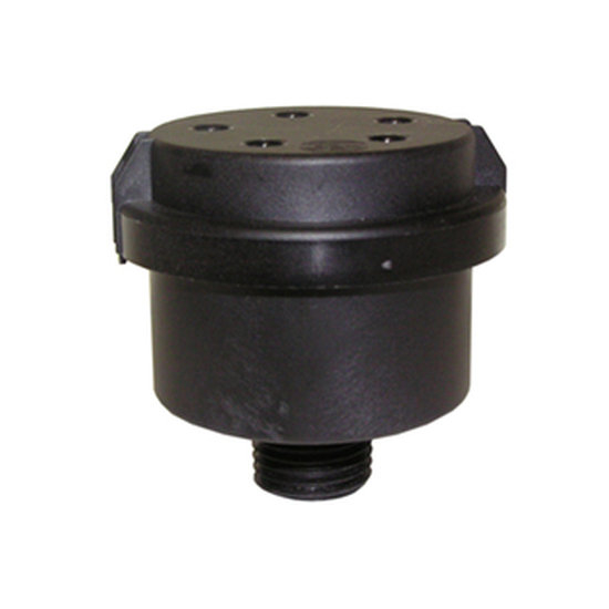 Midwest Control PS-11-100 1" MPT Mini Plastic Filter 10 Micron Cloth Element 25 SCFM