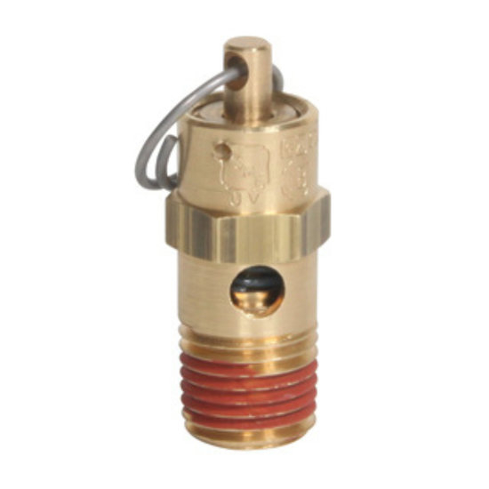 Midwest Control SP25-110 1/4" ASME Soft Seat Safety Valve 110 PSI 37 SCFM