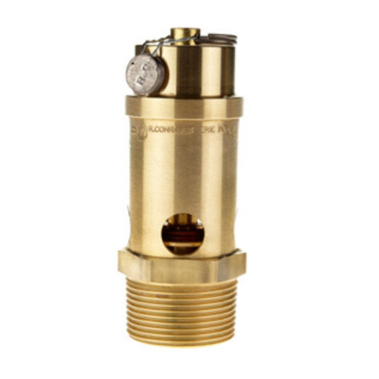 Midwest Control SRV765-12-90 1-1/4" ASME Soft Seat Safety Valve 90 PSI 811 SCFM