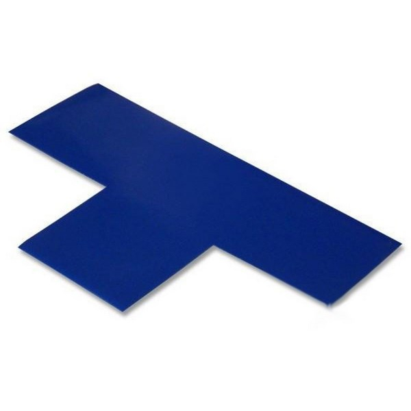 Mighty Line T3B 3" Wide Solid Blue T - Pack of 100