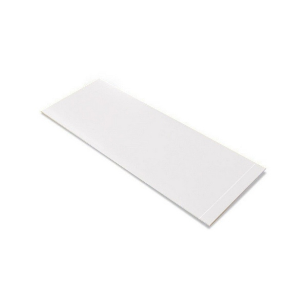 Mighty Line 2STRIPW10 White, 2" by 10" Segments, Peel and Stick 10" Strips - Pack of 100