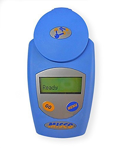 Refractometers Misco PA201x-118 Battery Acid Refractometer - H2SO4 Scale - Sulfuric Acid Specific Gravity