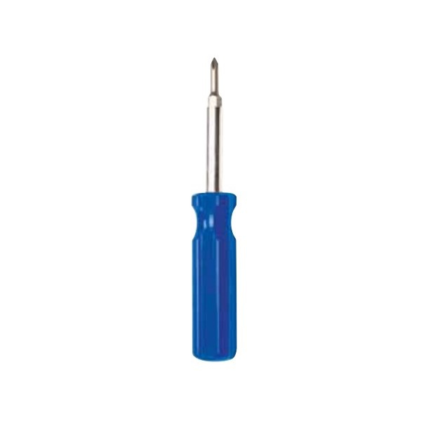 Mueller Kueps 905 003 Screwdriver Twin End, Bit Phillips PH 1+2, Slotted 3,0+5,5mm