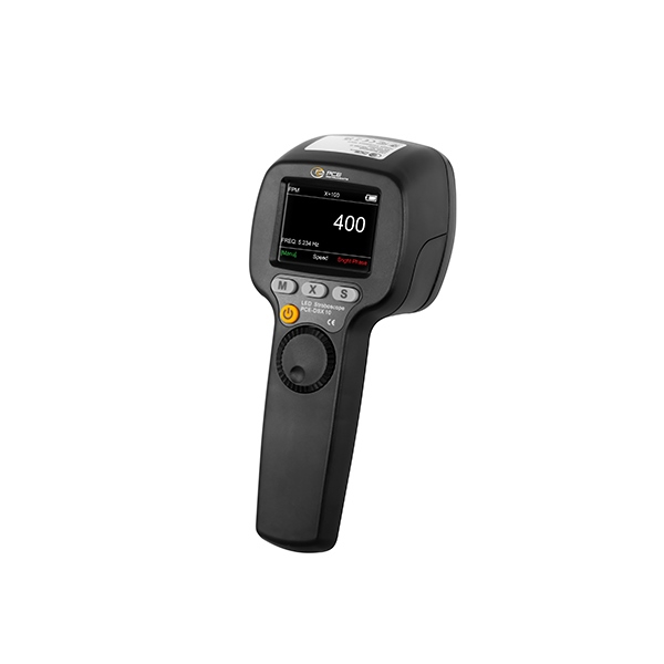 PCE Instruments PCE-DSX 10 Tachometer with 9 Powerful LEDs