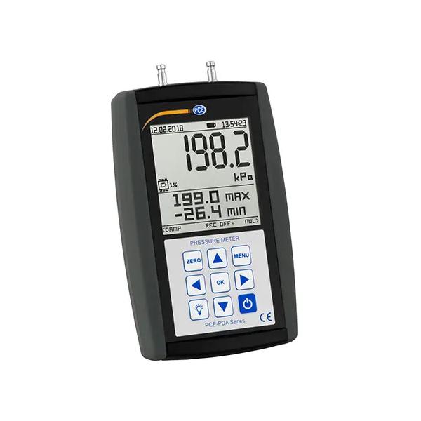 Gages PCE Instruments PCE-PDA 100L Differential Pressure Gauge, -100 to 200 kPa Relative