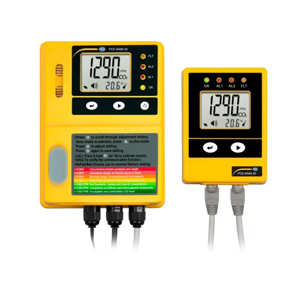 Gas Detectors & Analyzers PCE Instruments PCE-WMM 50 Carbon Dioxide Meter, 0 to 50000 ppm
