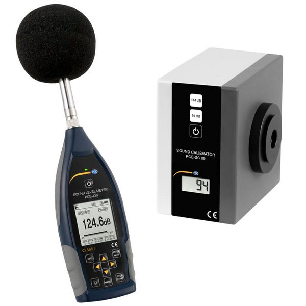 PCE Instruments PCE-430-SC 09 Class 1 SPL Meter with Calibrator