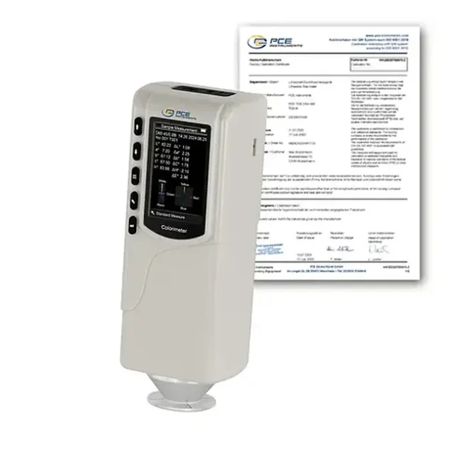 PCE Instruments PCE-CSM 2-ICA Colorimeter, 20,000 Samples incl. ISO Calibration Certificate