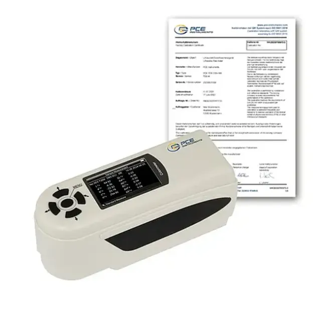 PCE Instruments PCE-CSM 3-ICA Colorimeter, 20,000 Sample Storage incl. ISO Calibration Certificate