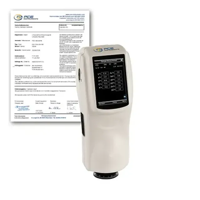 PCE Instruments PCE-CSM 8-ICA Colorimeter, Quality Control, 3.5" Touch Screen Display incl. ISO Calibration Certificate