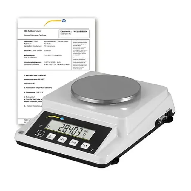 PCE Instruments PCE-DMS 310-ICA Paper Counting Scale, 0 to 310g incl. ISO Calibration Certificate