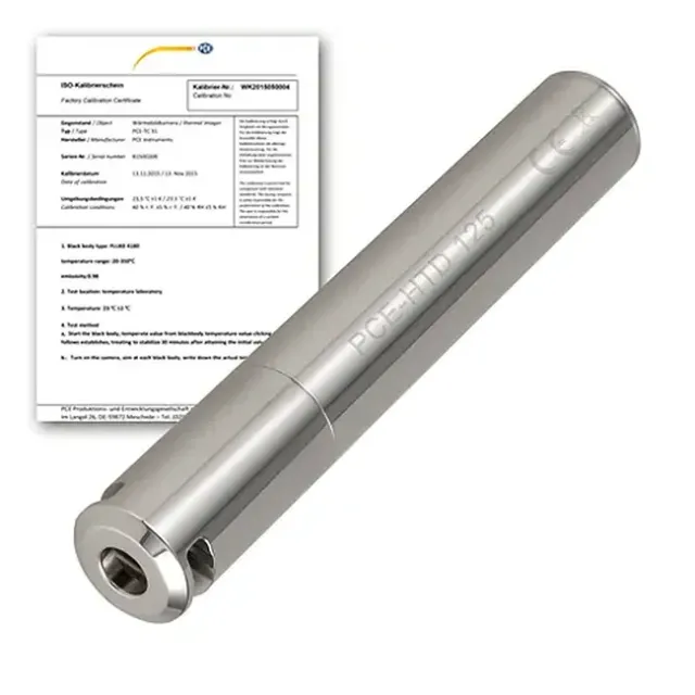 PCE Instruments PCE-HTD 125-ICA Thermometer with Analysis Software incl. ISO Calibration Certificate