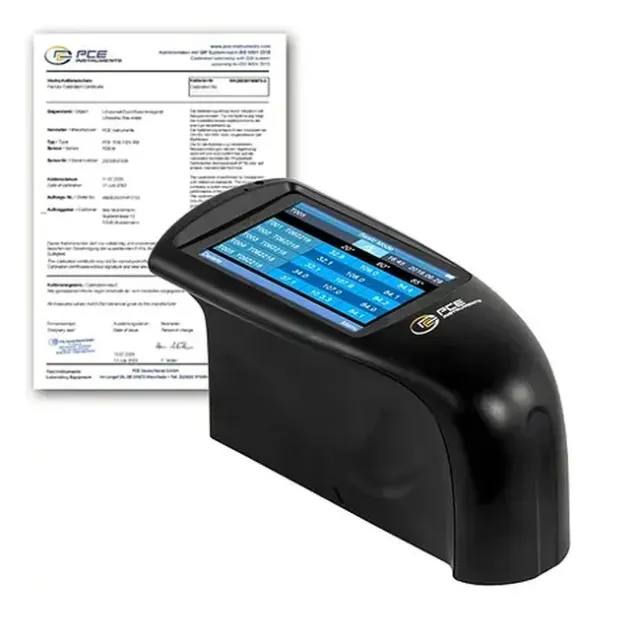PCE Instruments PCE-IGM 100-ICA Gloss Meter, 400-700 nm incl. ISO Calibration Certificate