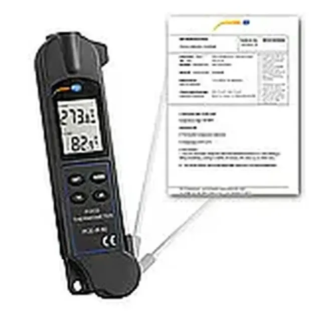 PCE Instruments PCE-IR 80-ICA Food Infrared Thermometer incl. ISO Calibration Certificate