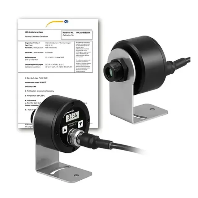 PCE Instruments PCE-IRT 10-ICA Temperature Meter, 32 to 1112F incl. ISO Calibration Certificate