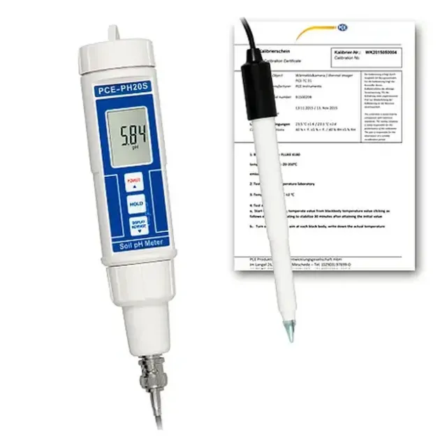 PCE Instruments PCE-PH20S-ICA Environmental Meter for Soil incl. ISO Calibration Certificate