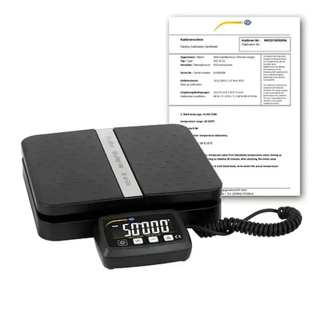 PCE Instruments PCE-PP 50-ICA Counting Scale with Resolution of 1 g incl. ISO Calibration Certificate