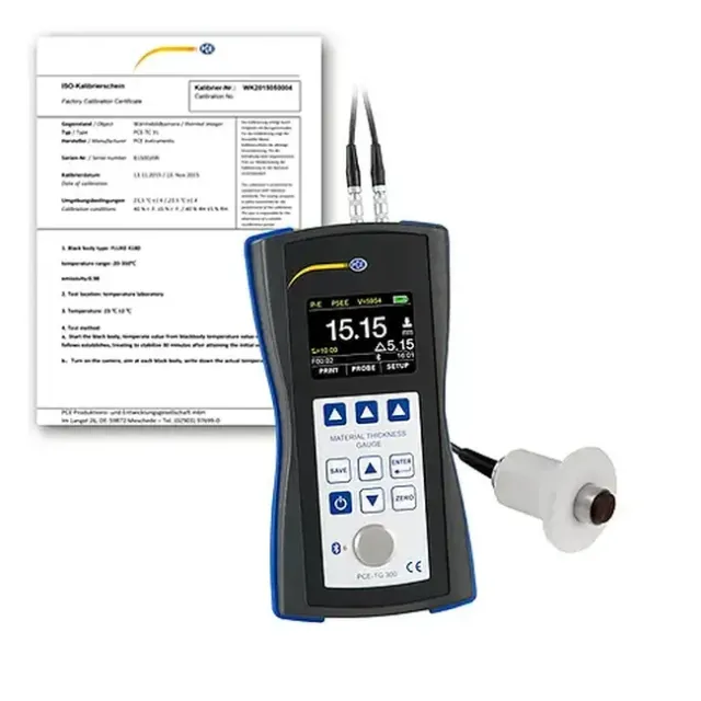PCE Instruments PCE-TG 300-HT5-ICA Condition Monitoring Device incl. ISO Calibration Certificate