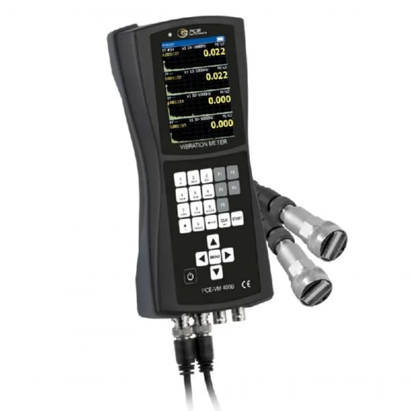 PCE Instruments, PCE-VM 400B, Vibration Sensor with 4 Channels PCE Instruments, PCE-VM 400B, Vibration Sensor with 4 Channels