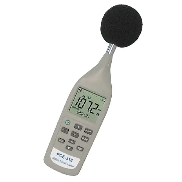 PCE Instruments PCE-318 Decibel Meter with Range Between 26-130 dB