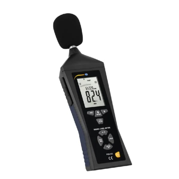 PCE Instruments PCE-323 Bluetooth decibel meter for Android and iOS