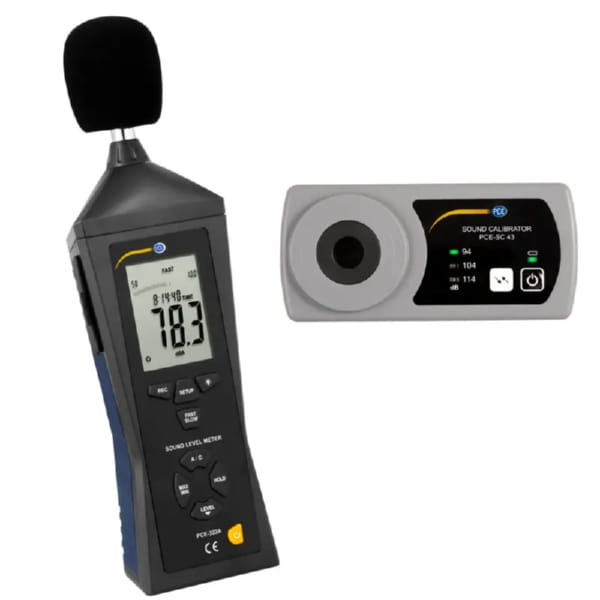 PCE Instruments PCE-322-SC43 Class II Decibel Meter with Calibrator